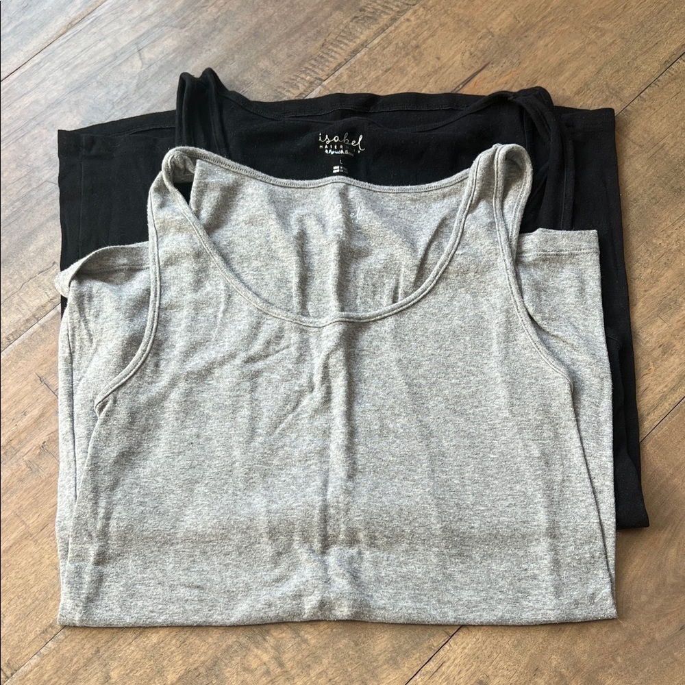 Isabel maternity tank tops size large